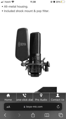 Boya Home Studio Set for Sale