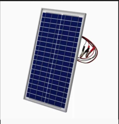 30W Solar Panel Poly 18V Solar Cell Panel ( 350 x 630 x 23 mm ) Panel only