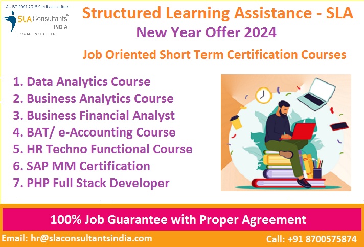 Accounting Course in Delhi, GST Classes, SAP, Tally Training Certification by Structured Learning Assistance -[2024]