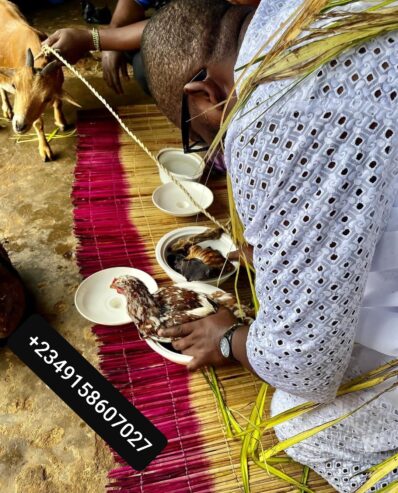 The most important powerful native doctor in all ogun state Nigeria