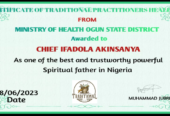 The Most Powerful Spiritual Herbalist Man In Nigeria